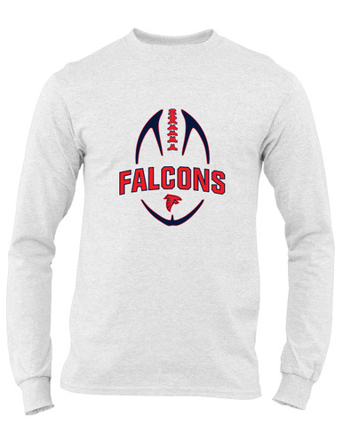 Saratoga Falcons Football #5 Men's LS T-Shirt