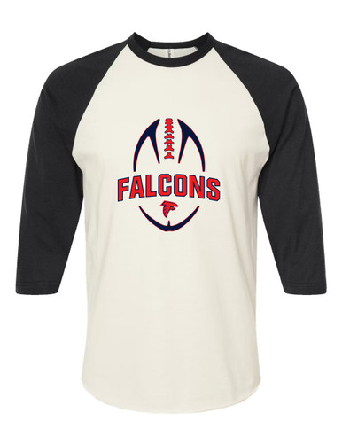 Saratoga Falcons Football #5 Men's Baseball T-Shirt