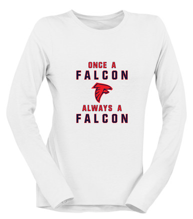 Saratoga Falcons Once A Women's Premium LS T-Shirt