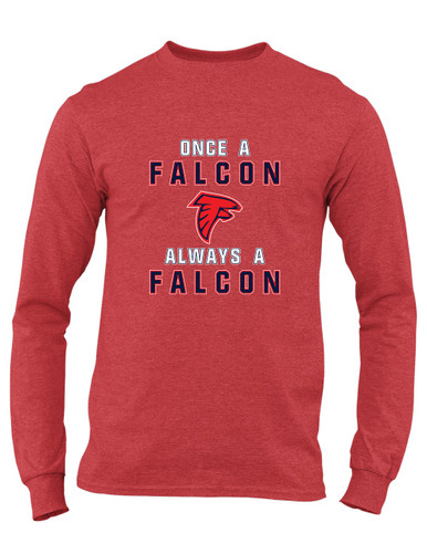Saratoga Falcons Once A Men's Premium LS T-Shirt