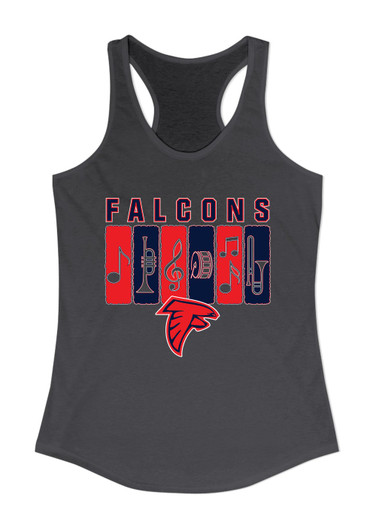 Saratoga Falcons Band # 2 Women's Tank Top