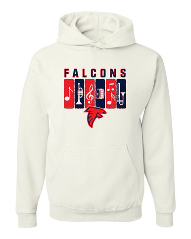 Saratoga Falcons Band # 2 Men's Premium Hoodie
