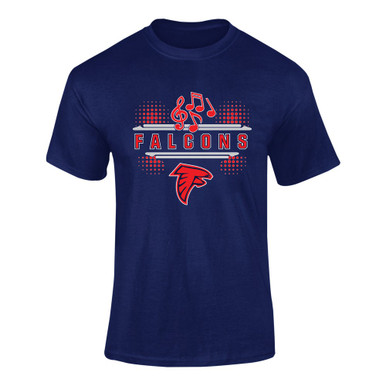 Saratoga Falcons Band # 3 Men's SS T-Shirt