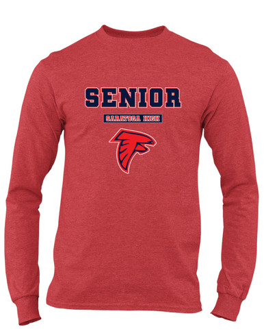 Saratoga Falcons Senior #2 Men's LS T-Shirt
