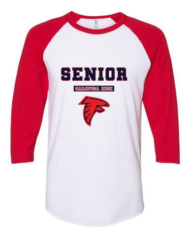 Saratoga Falcons Senior #2 Men's Baseball T-Shirt