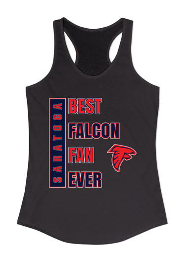 Saratoga Falcons Best Falcon Fan Women's Tank Top