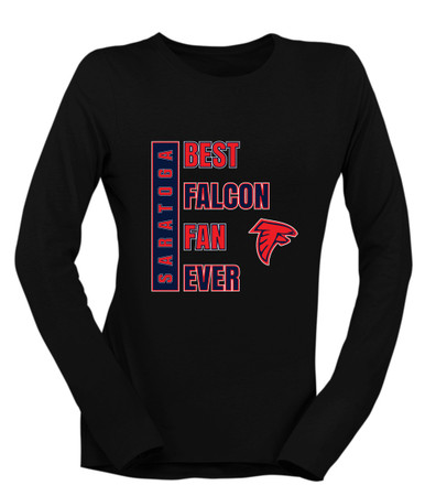 Saratoga Falcons Best Falcon Fan Women's LS T-Shirt