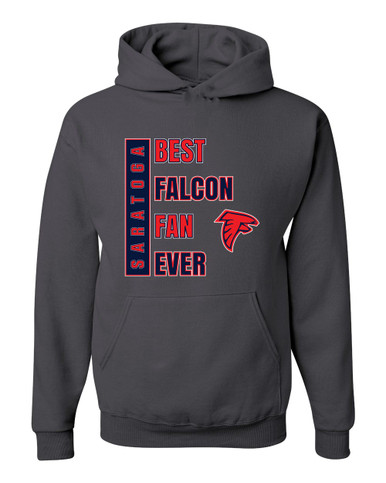 Saratoga Falcons Best Falcon Fan Men's Premium Hoodie