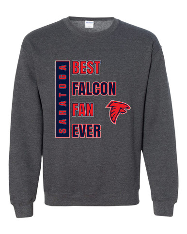 Saratoga Falcons Best Falcon Fan Men's Sweatshirt