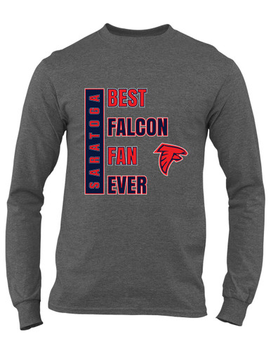 Saratoga Falcons Best Falcon Fan Men's Premium LS T-Shirt