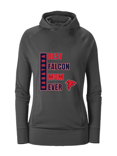 Saratoga Falcons Best Falcon Mom Women's Hoodie