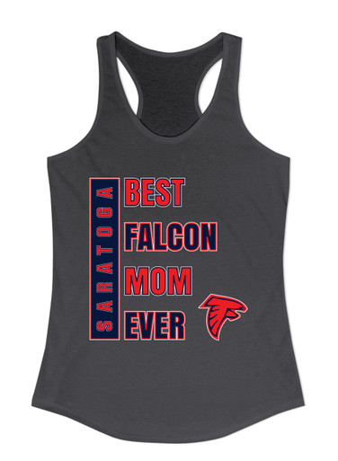 Saratoga Falcons Best Falcon Mom Women's Tank Top