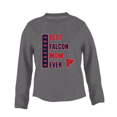 Saratoga Falcons Best Falcon Mom Women's Sweatshirt