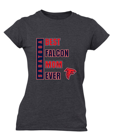 Saratoga Falcons Best Falcon Mom Women's SS T-Shirt