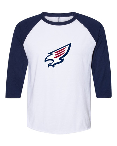 Tompkins Falcons Mascot #1 Women's Baseball T-Shirt