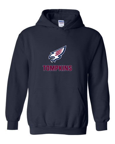 Tompkins Falcons Mascot #2 Men's Hoodie