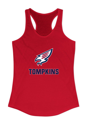 Tompkins Falcons Mascot #2 Women's Tank Top