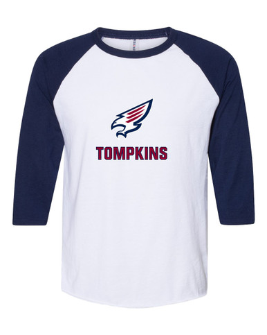 Tompkins Falcons Mascot #2 Men's Baseball T-Shirt