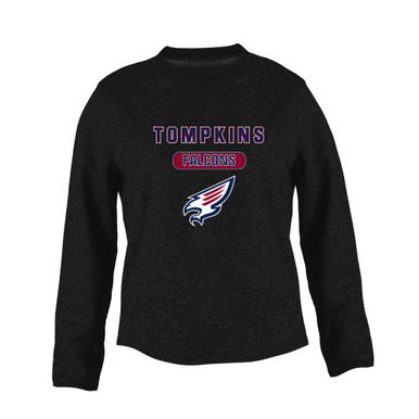 Tompkins Falcons Mascot #3 Women's Sweatshirt