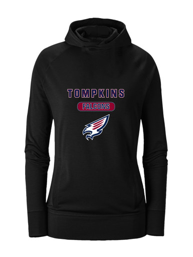 Tompkins Falcons Mascot #3 Women's Hoodie