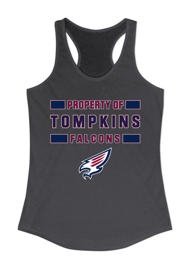 Tompkins Falcons Property Of Women's Tank Top