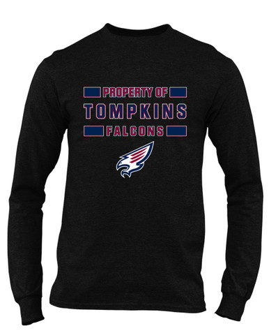 Tompkins Falcons Property Of Men's Premium LS T-Shirt