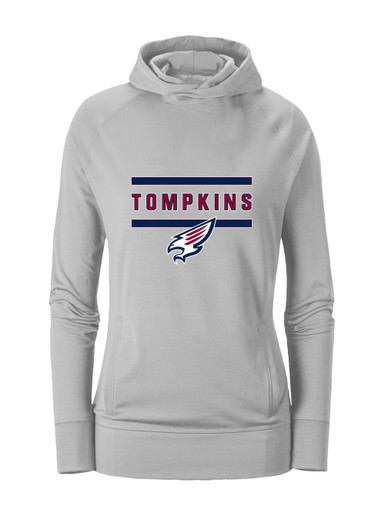 Tompkins Falcons Mascot #4 Women's Hoodie