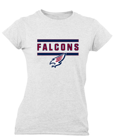 Tompkins Falcons Mascot #5 Women's SS T-Shirt