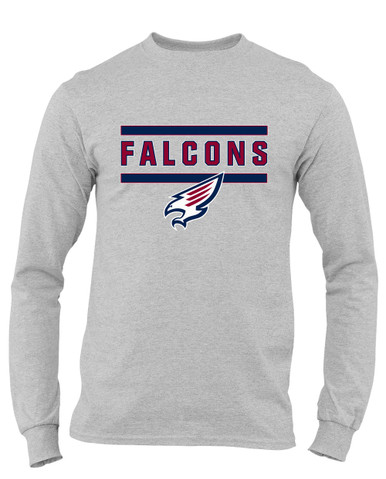 Tompkins Falcons Mascot #5 Men's Premium LS T-Shirt