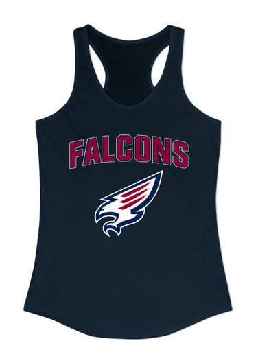 Tompkins Falcons Mascot #6 Women's Tank Top