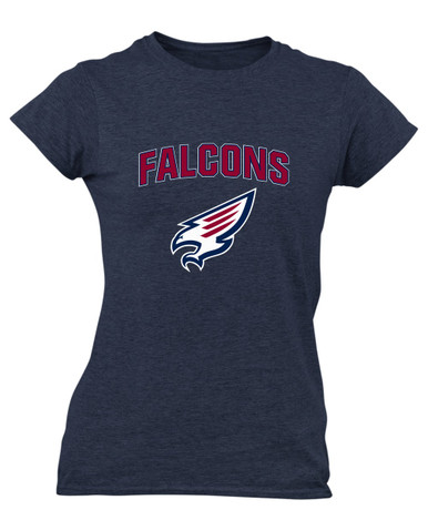 Tompkins Falcons Mascot #6 Women's SS T-Shirt