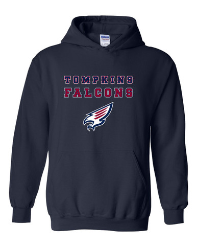 Tompkins Falcons Spirit Men's Hoodie