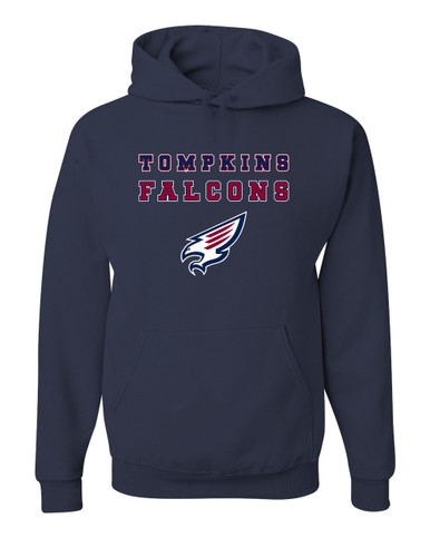 Tompkins Falcons Spirit Men's Premium Hoodie