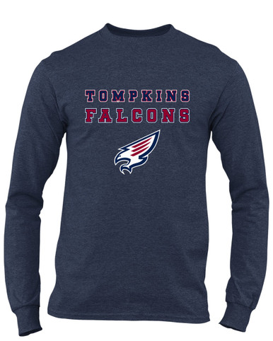 Tompkins Falcons Spirit Men's Premium LS T-Shirt
