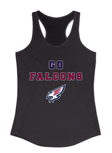 Tompkins Falcons Go Team Women's Tank Top