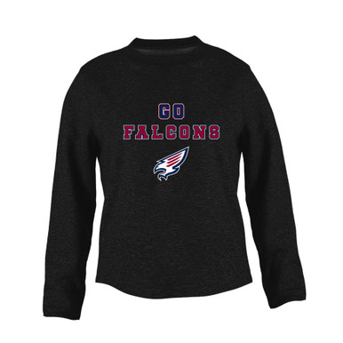 Tompkins Falcons Go Team Women's Sweatshirt