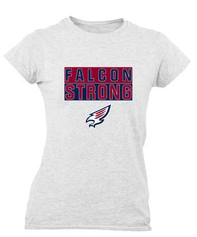 Tompkins Falcons Strong #1 Women's Premium SS T-Shirt