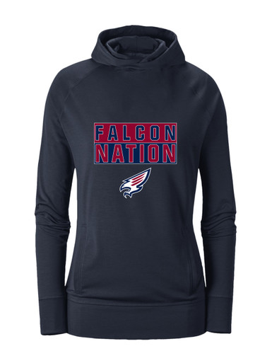 Tompkins Falcons Nation #1 Women's Hoodie