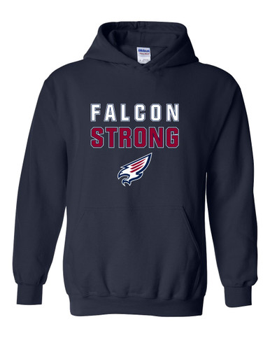 Tompkins Falcons Strong #2 Men's Hoodie