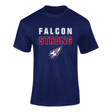 Tompkins Falcons Strong #2 Men's SS T-Shirt