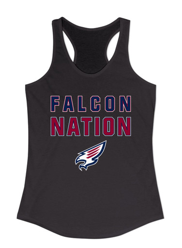 Tompkins Falcons Nation #2 Women's Tank Top