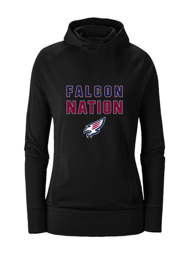 Tompkins Falcons Nation #2 Women's Hoodie