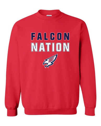 Tompkins Falcons Nation #2 Men's Sweatshirt