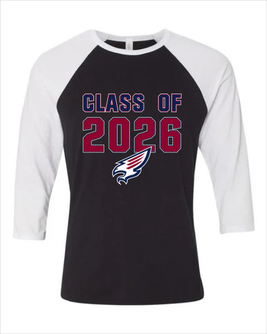 Tompkins Falcons Class of 2026 Men's Baseball T-Shirt