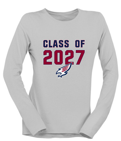 Tompkins Falcons Class of 2027 Women's LS T-Shirt