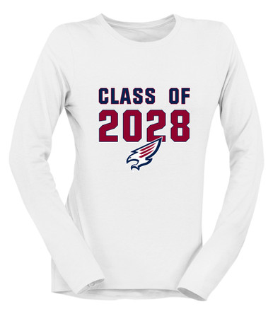 Tompkins Falcons Class of 2028 Women's LS T-Shirt