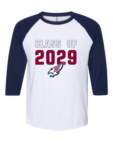 Tompkins Falcons Class of 2029 Women's Baseball T-Shirt