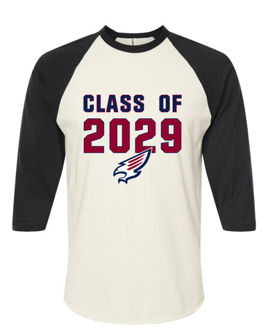 Tompkins Falcons Class of 2029 Men's Baseball T-Shirt