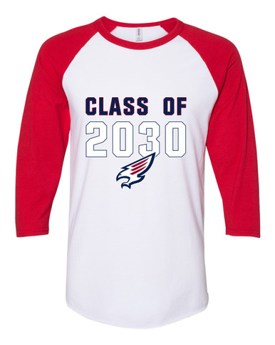 Tompkins Falcons Class of 2030 Women's Baseball T-Shirt