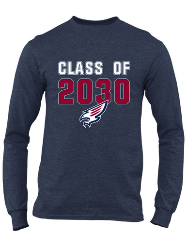 Tompkins Falcons Class of 2030 Men's LS T-Shirt
